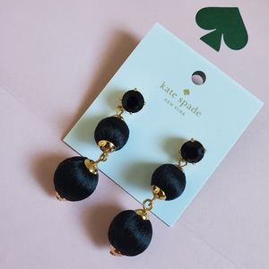 KATE SPADE| Linear Graduated Ball Earrings